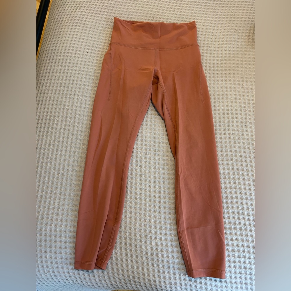 Lululemon Athletica off orange Leggings